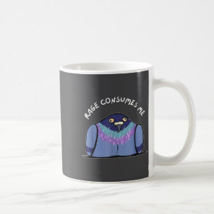 Rage Consumes Me Funny Geon Meme Hand Drawn Coffee Mug