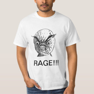 Rage Face Mens Adult L T-Shirt