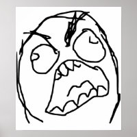 Rage Guy Angry Fuu Fuuu Rage Face Meme