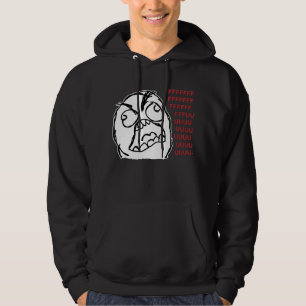 Rage guy fuuu fuuuu hoodie