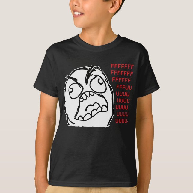 Rage guy fuuu fuuuu T-Shirt (Front)
