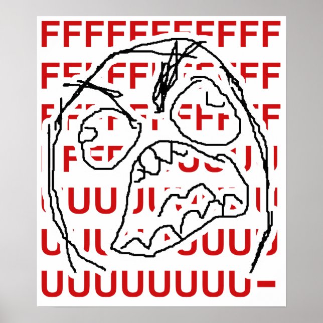 Rage Guy Poster (Front)