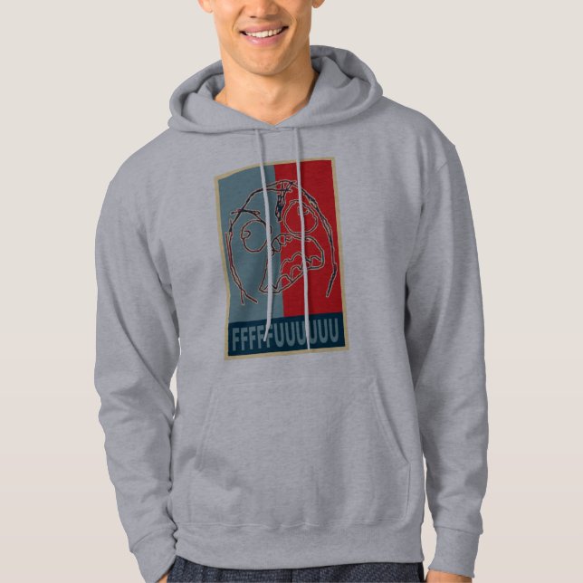 Rage Guy Propaganda Hoodie (Front)