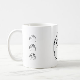 Rage Guy Smile Coffee Mug