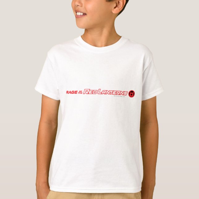 Rage of the Red Lanterns T-Shirt (Front)