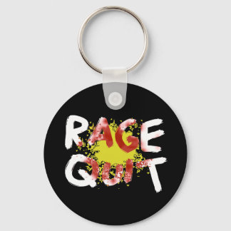 Rage Quit Key Ring