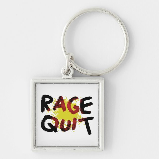 Rage Quit Key Ring (Front)