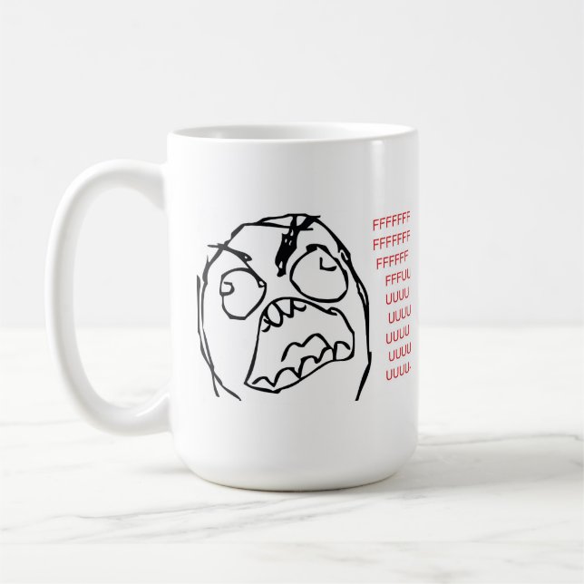 Rage Troll Coffee Mug (Left)