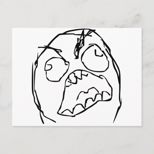 Rageguy Postcard (Front)