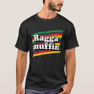 Raggamuffin Rasta  Jamaica Roots Rastafarian Regga T-Shirt