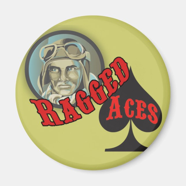 Ragged Aces Magnet (Front)