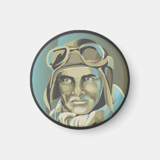 Ragged Aces Pilot Magnet