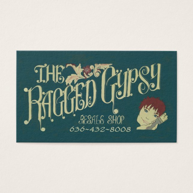 Ragged Gypsy Business Card (Front)