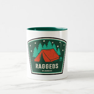 Raggeds Wilderness Colorado Camping Two-Tone Coffee Mug