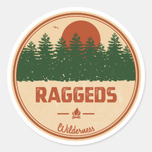 Raggeds Wilderness Colorado Classic Round Sticker
