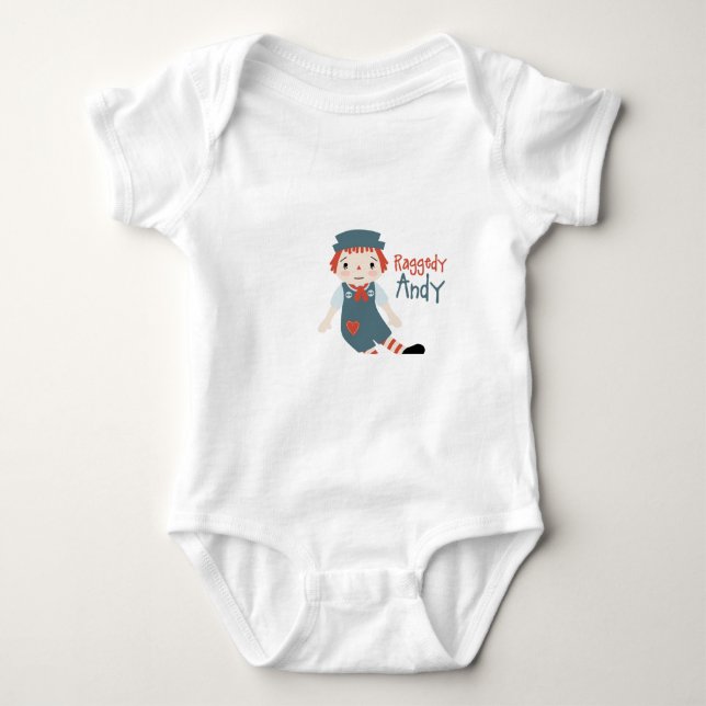 Raggedy Andy Baby Bodysuit (Front)