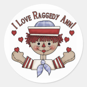 Raggedy Andy stickers