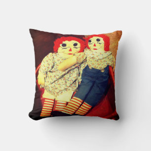 Raggedy Ann and Andy Doll   Cushion