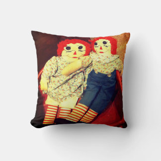 Raggedy Ann and Andy Doll Cushion