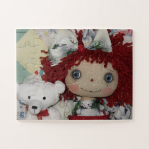 Raggedy Ann Doll & Polar Bear #2 jigsaw puzzle
