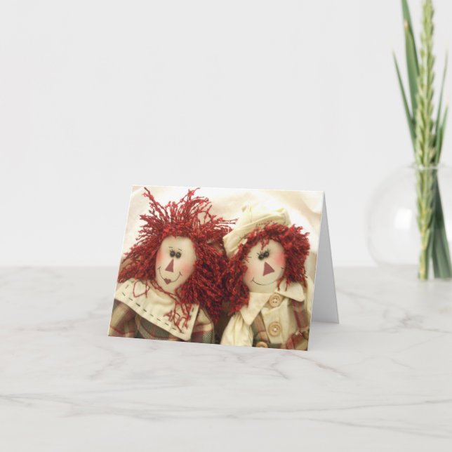 Raggedy Dolls Note Cards (Front)