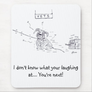 Raggy Dog - Vet Vexation! Mouse Mat