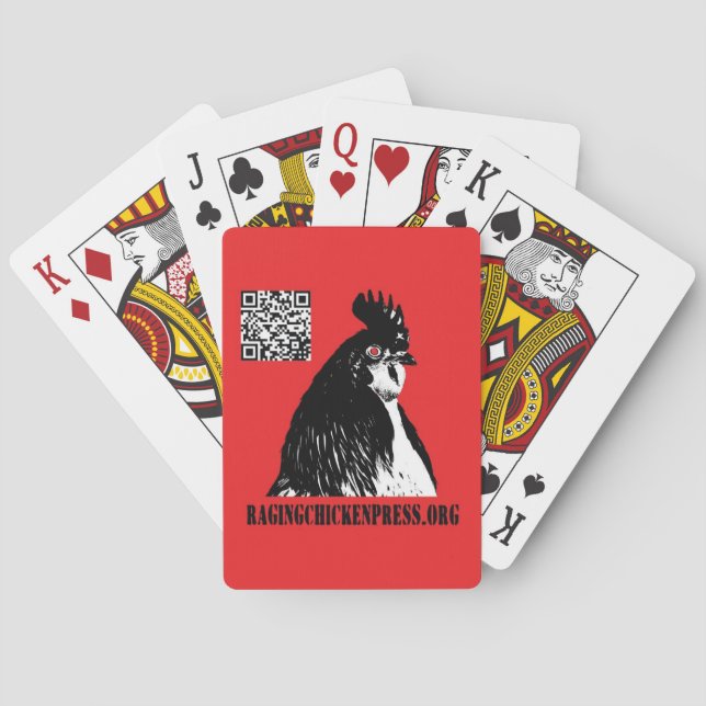 Raging Chicken Press | The Hand You're Dealt Playing Cards (Back)