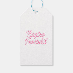 Raging Feminist Doll Gift Tags
