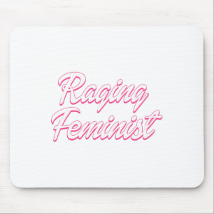 Raging Feminist Doll Mouse Mat