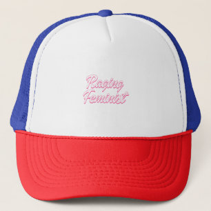 Raging Feminist Doll Trucker Hat