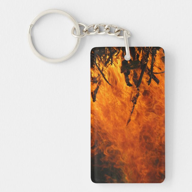 Raging Fire Key Ring (Front)