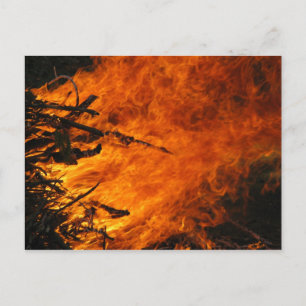 Raging Fire Postcard