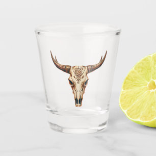 Raging Horns Shot Glass