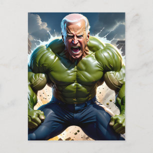 Raging ‘No Malarkey’ Joey B. from Scranton, PA Postcard