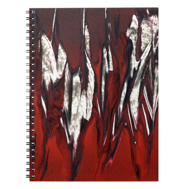 Raging Red Flames Notebook (Front)