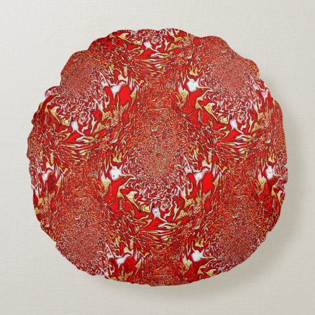 Raging...... Round Cushion (Front)