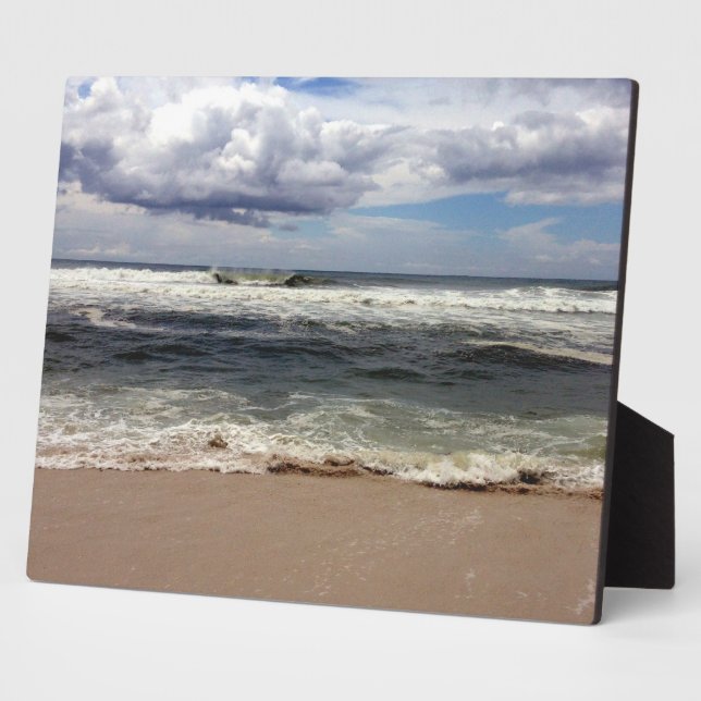 Raging Tide (full view) Canvas Print Plaque (Side)