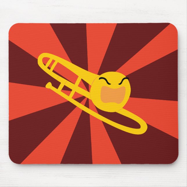 Raging Trombone Mouse Mat (Front)