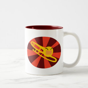 Raging Trombone Two-Tone Coffee Mug