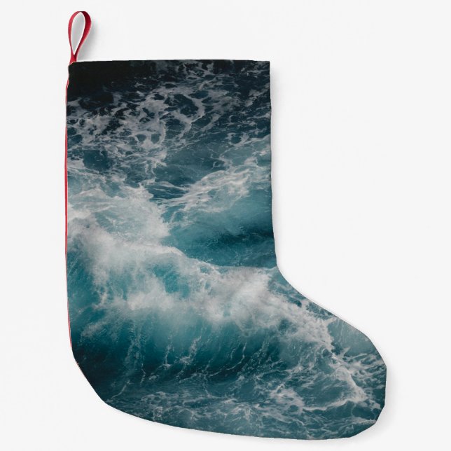 RAGING WATER SMALL CHRISTMAS STOCKING (Front)
