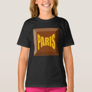 RAGLAN SWEAT SHIRT BLACK PARIS