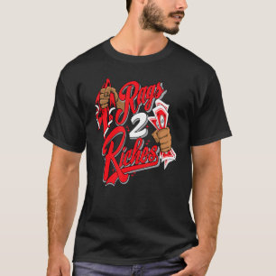 Rags 2 Riches Reverse Black Toe 1s Matching T-Shirt