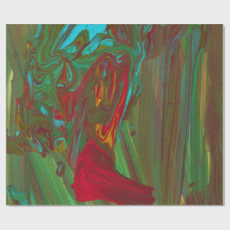 Rags To Riches 1 Bold Abstract Wrapping Paper