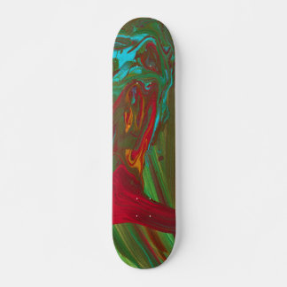 Rags To Riches 1 Wild Abstract Skateboard Deck
