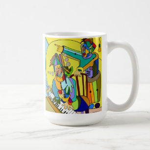 "Ragtime Scene" by Ruchell Alexander Coffee Mug