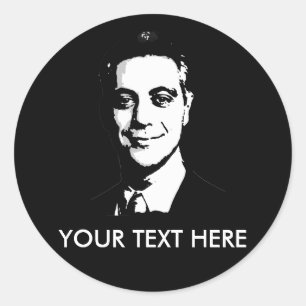 Rahm Emanuel Gear Classic Round Sticker