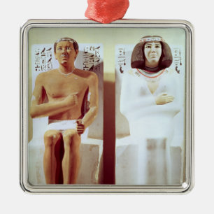 Rahotep and his Wife, Nofret Metal Tree Decoration