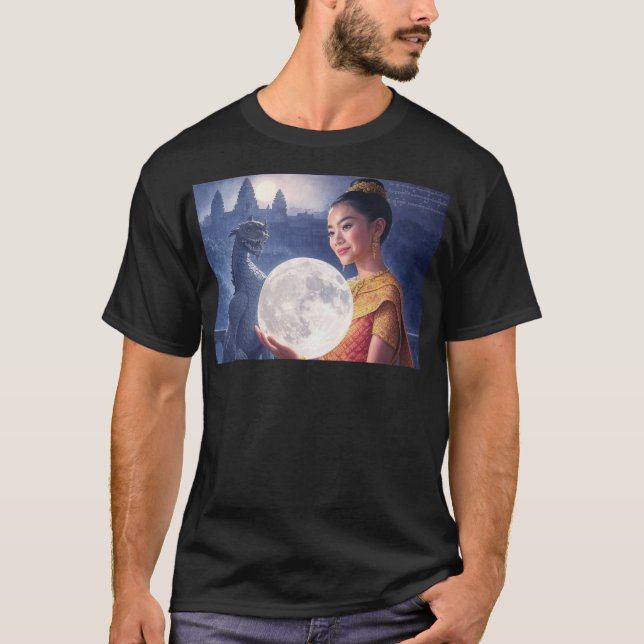 Rahu Soon To Devour The Moon T-Shirt (Front)