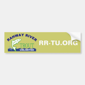 Rahway River Trout Unlimited Bumper Sticker