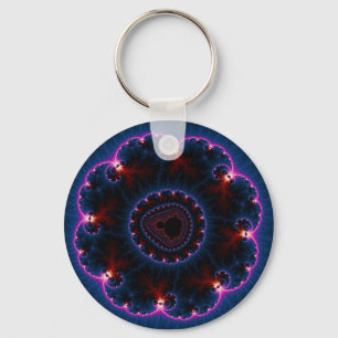 Rai - Fractal Art Key Ring